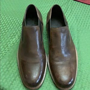 Cole Haan Slip-on Rustic Leather Dress Shoe